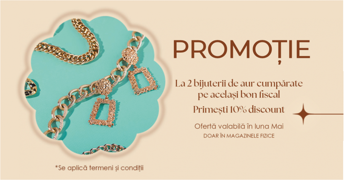 Campania promotionala REDUCERI DE MAI 2025